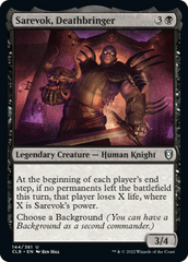 Sarevok, Deathbringer - Foil (CLB)