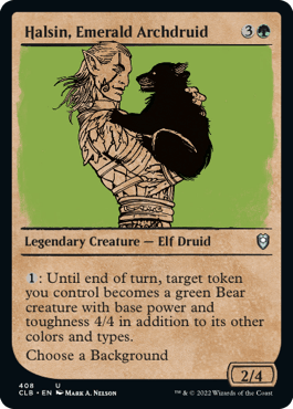 Halsin, Emerald Archdruid (Showcase)(CLB)
