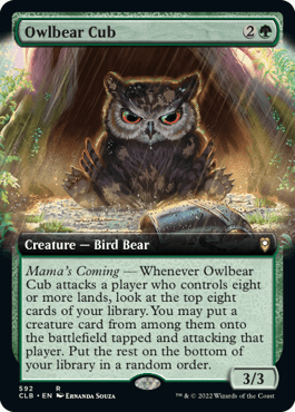 Owlbear Cub (CLB)(Extended Art)
