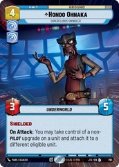 Hondo Ohnaka - Superfluous Swindler - Hyperspace - Foil