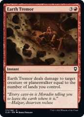 Earth Tremor - Foil (CLB)