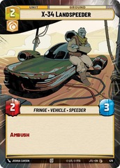 X-34 Landspeeder - Hyperspace