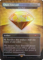 Chaos Emerald - Lotus Petal - Foil (SLD)(Borderless)(7035)