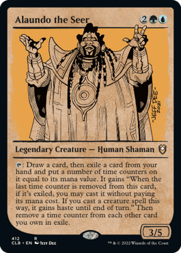 Alaundo the Seer - Foil (CLB)(Showcase)