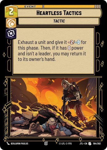 Heartless Tactics