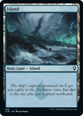 Island - Foil (CLB)(458)
