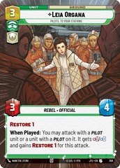 Leia Organa - Pilots, To Your Stations - Hyperspace
