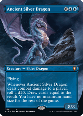 Ancient Silver Dragon (CLB)(Borderless)