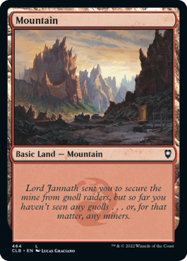 Mountain - Foil (CLB)(464)