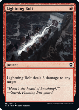 Lightning Bolt - Foil (CLB)