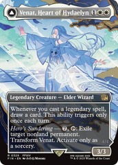 Venat, Heart of Hydaelyn // Hydaelyn, the Mothercrystal - Foil (FIN)(Borderless)