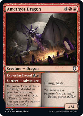 Amethyst Dragon // Explosive Crystal (CLB)