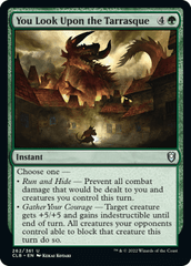 You Look Upon the Tarrasque - Foil (CLB)
