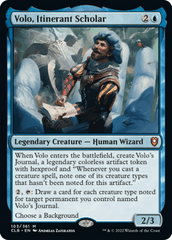 Volo, Itinerant Scholar - Foil (CLB)