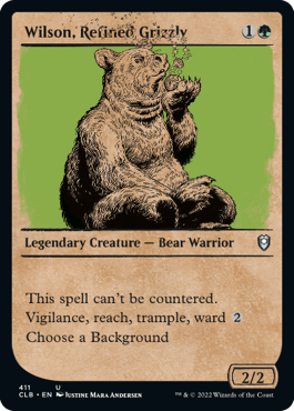 Wilson, Refined Grizzly (Showcase)(CLB)