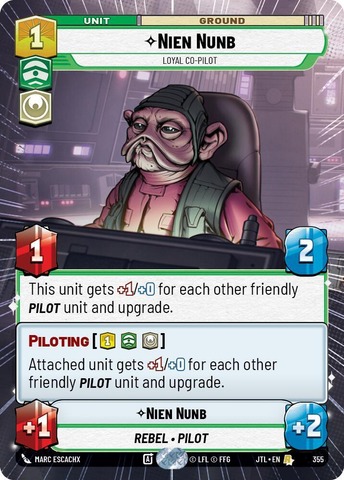 Nien Nunb - Loyal Co-Pilot - Hyperspace