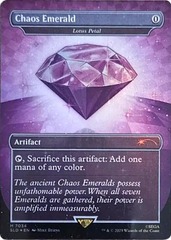 Chaos Emerald - Lotus Petal - Foil (SLD)(Borderless)(7034)