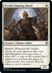 Wyrm's Crossing Patrol - Foil (CLB)