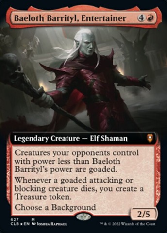Baeloth Barrityl, Entertainer (CLB)(Extended Art)