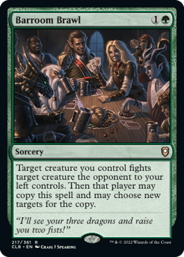 Barroom Brawl - Foil (CLB)