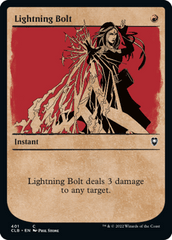 Lightning Bolt - Foil (CLB)(Showcase)