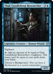Vhal, Candlekeep Researcher - Foil (CLB)