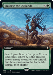 Traverse the Outlands (Extended Art) - Foil (CLB)