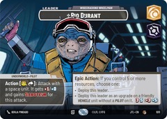 Rio Durant - Wisecracking Wheelman - Showcase - Foil