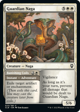Guardian Naga // Banishing Coils (CLB)