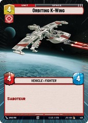 Orbiting K-Wing - Hyperspace - Foil