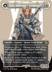 Dion, Bahamut's Dominant // Bahamut, Warden of Light (FIN)(Borderless)