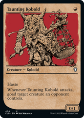 Taunting Kobold (Showcase) - Foil (CLB)
