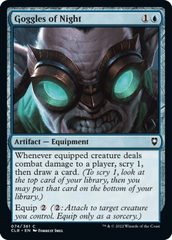 Goggles of Night - Foil (CLB)