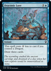 Draconic Lore (CLB)