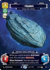 Raddus - Holdo's Final Command - Prestige - Foil
