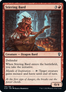 Stirring Bard - Foil (CLB)