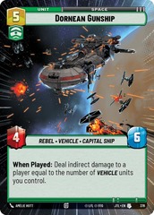 Dornean Gunship - Hyperspace