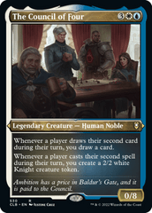 The Council of Four (Foil Etched) - Foil (CLB)