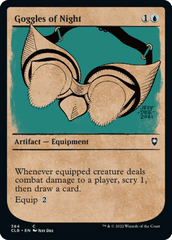 Goggles of Night (Showcase) - Foil (CLB)