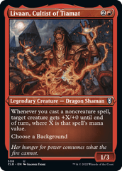 Livaan, Cultist of Tiamat (Foil Etched) - Foil (CLB)