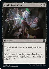 Ambition's Cost (CLB)