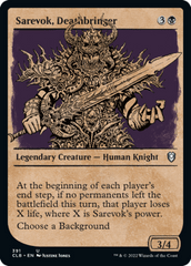 Sarevok, Deathbringer (Showcase) - Foil (CLB)