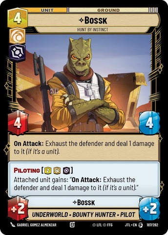 Bossk - Hunt By Instinct - Foil