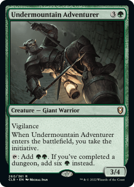 Undermountain Adventurer - Foil (CLB)