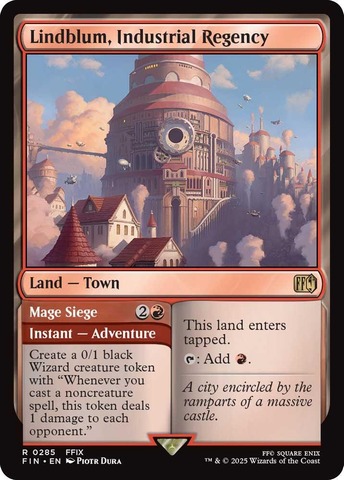 Lindblum, Industrial Regency // Mage Siege (FIN)