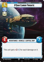 D'Qar Cargo Frigate - Hyperspace