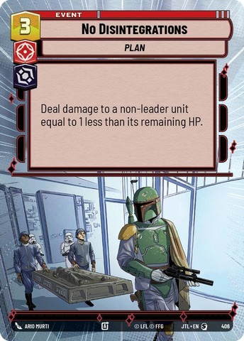 No Disintegrations - Hyperspace - Foil