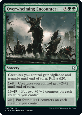 Overwhelming Encounter - Foil (CLB)