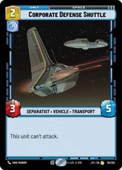 Corporate Defense Shuttle