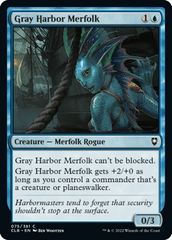 Gray Harbor Merfolk - Foil (CLB)